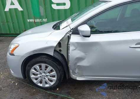 2013 Nissan Sentra Sv из США, поврежденный, VIN 3N1AB7AP2DL667523